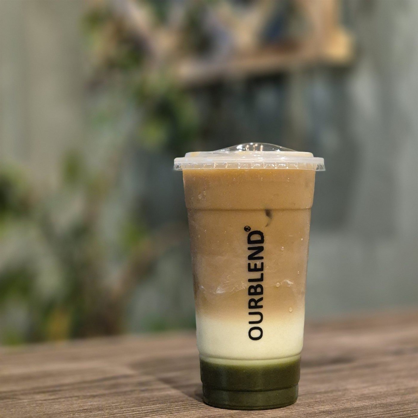 OURBLEND iced coffee drink